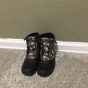 Women's Saltwater Sperry Duck Boots 7.5
